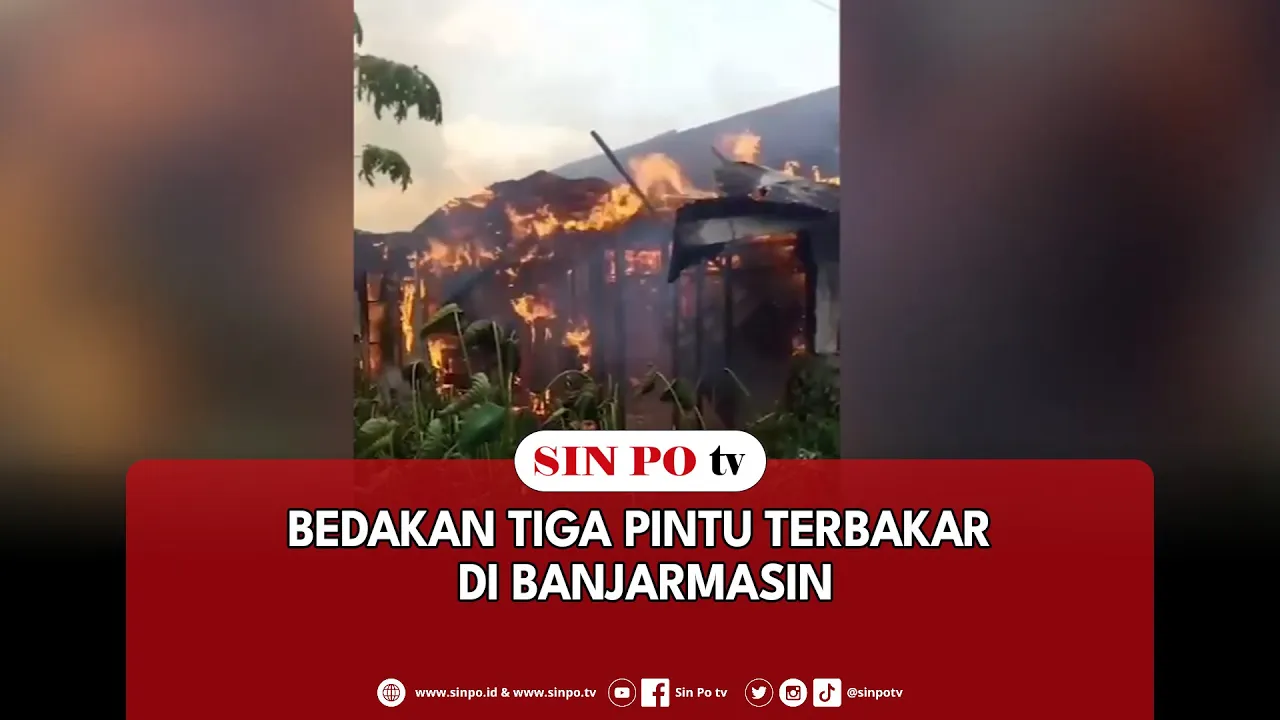 Bedakan Tiga Pintu Terbakar Di Banjarmasin