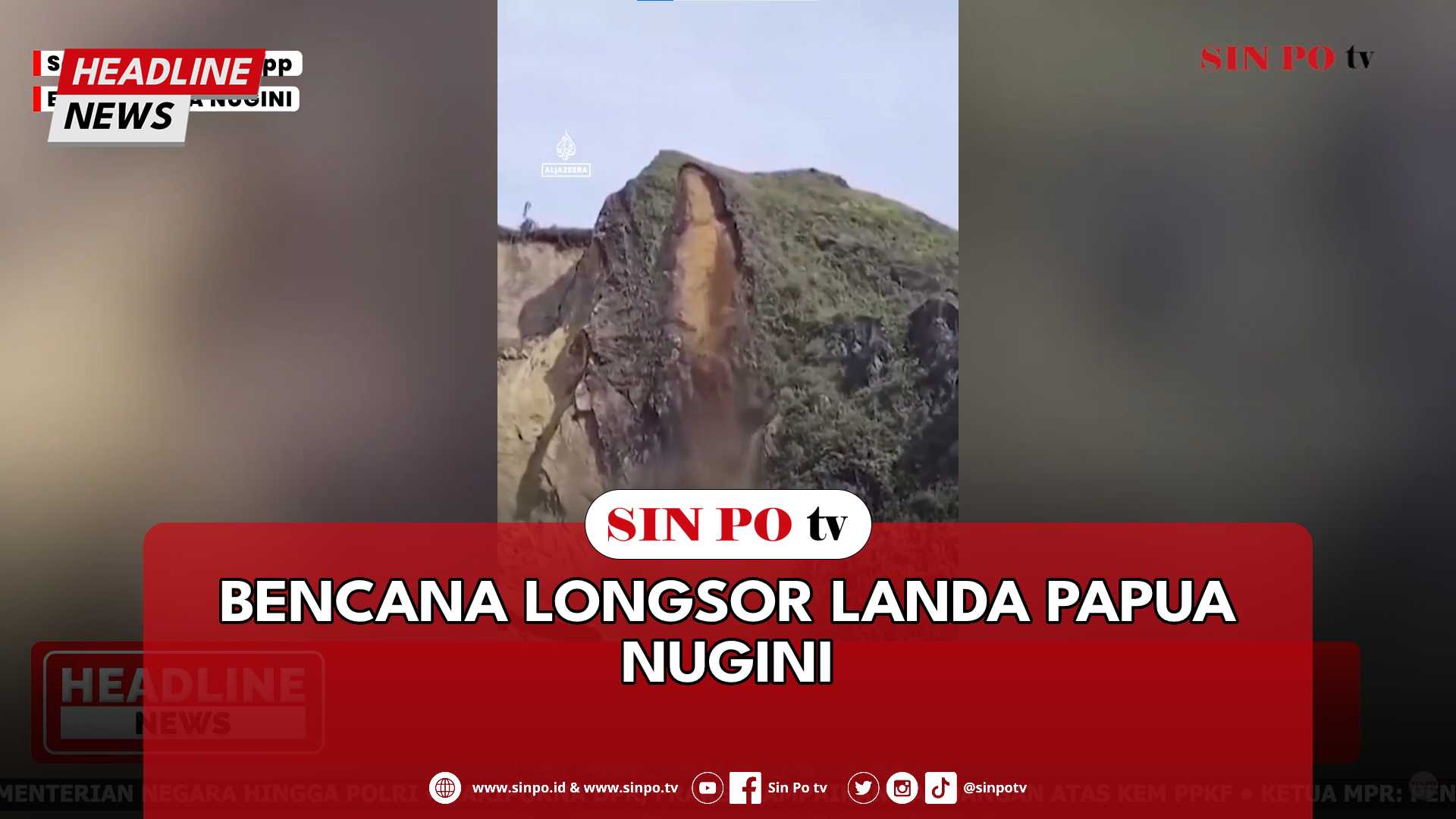 Bencana Longsor Landa Papua Nugini