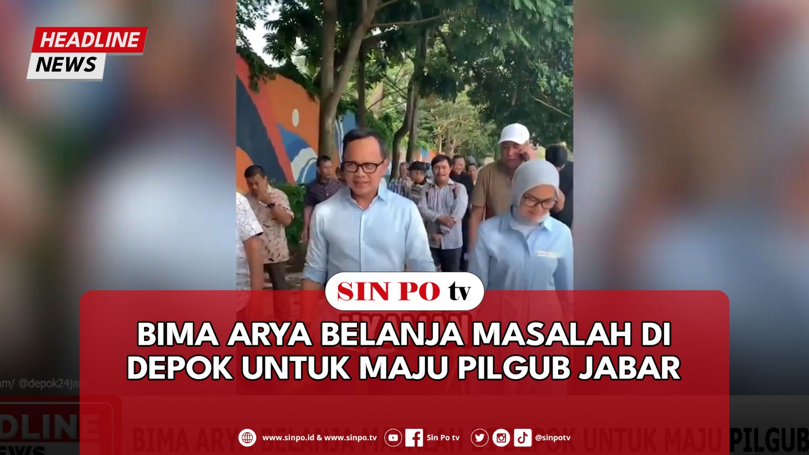 Bima Arya Belanja Masalah Di Depok Untuk Maju Pilgub Jabar