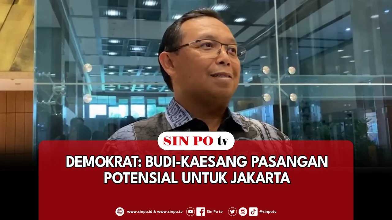 Demokrat: Budi-Kaesang Pasangan Potensial Untuk Jakarta