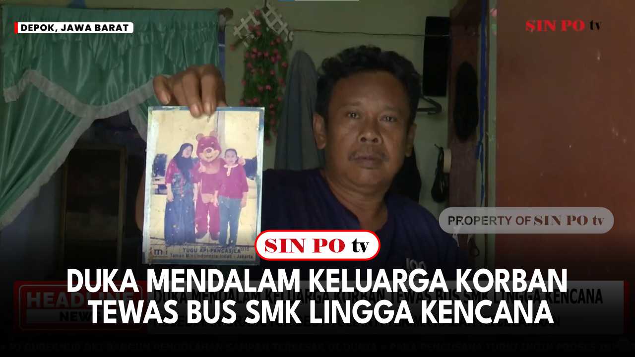 Duka Mendalam Keluarga Korban Tewas Bus SMK Lingga Kencana