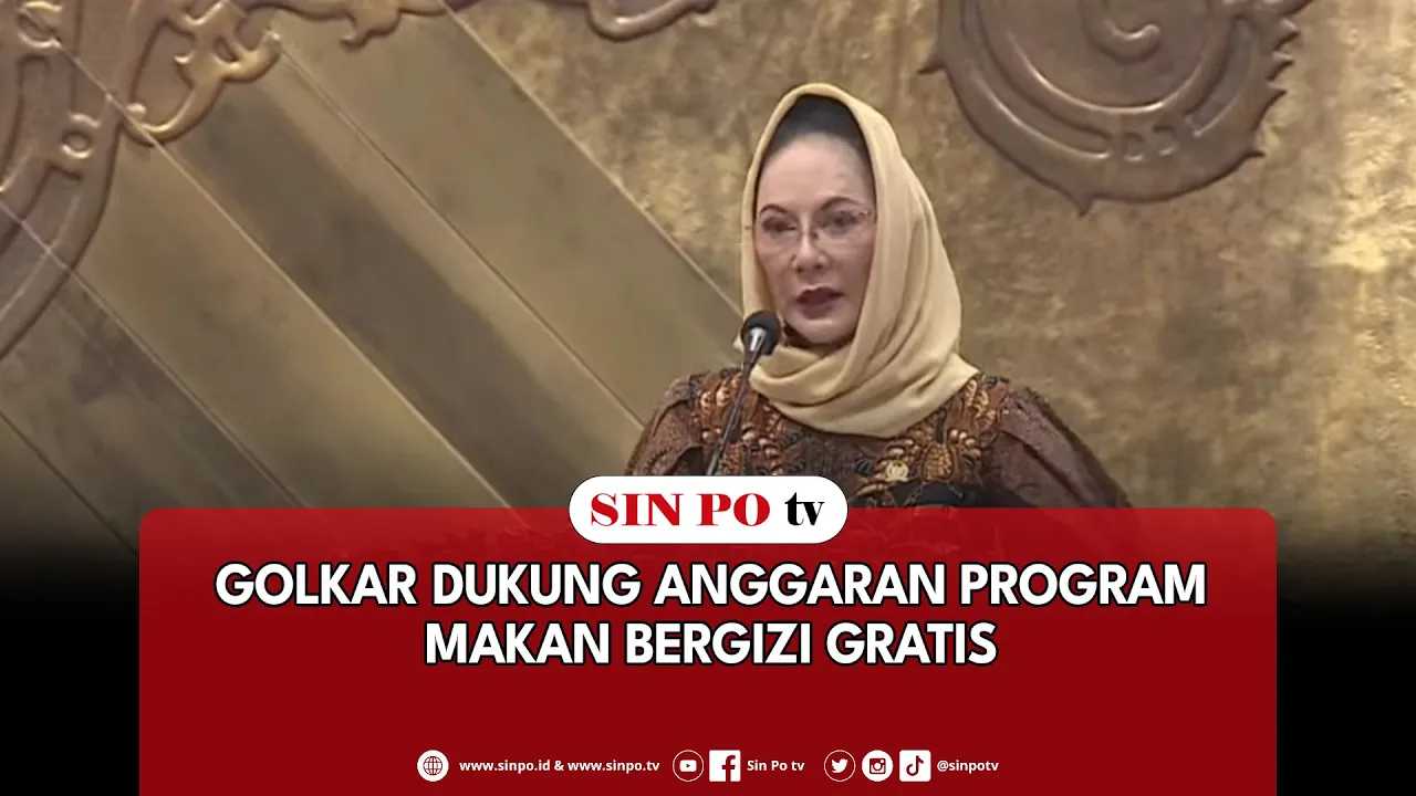 Golkar Dukung Anggaran Program Makan Bergizi Gratis