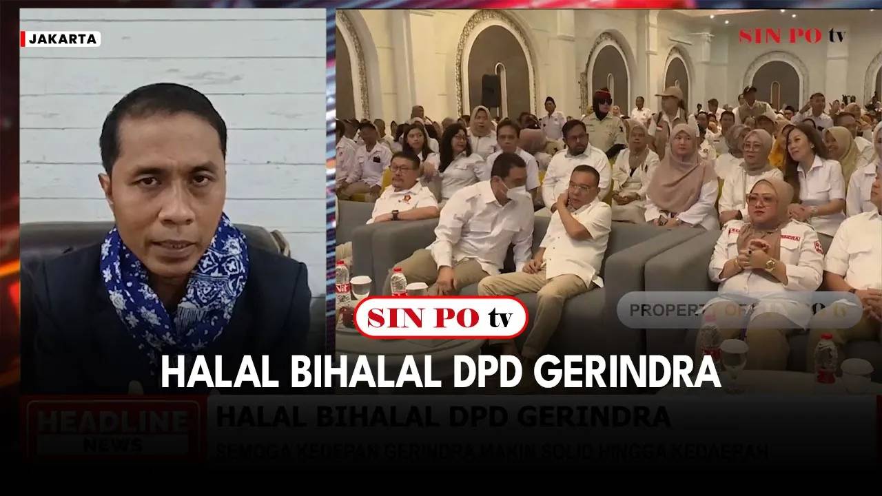 Halal Bihalal DPD Gerindra