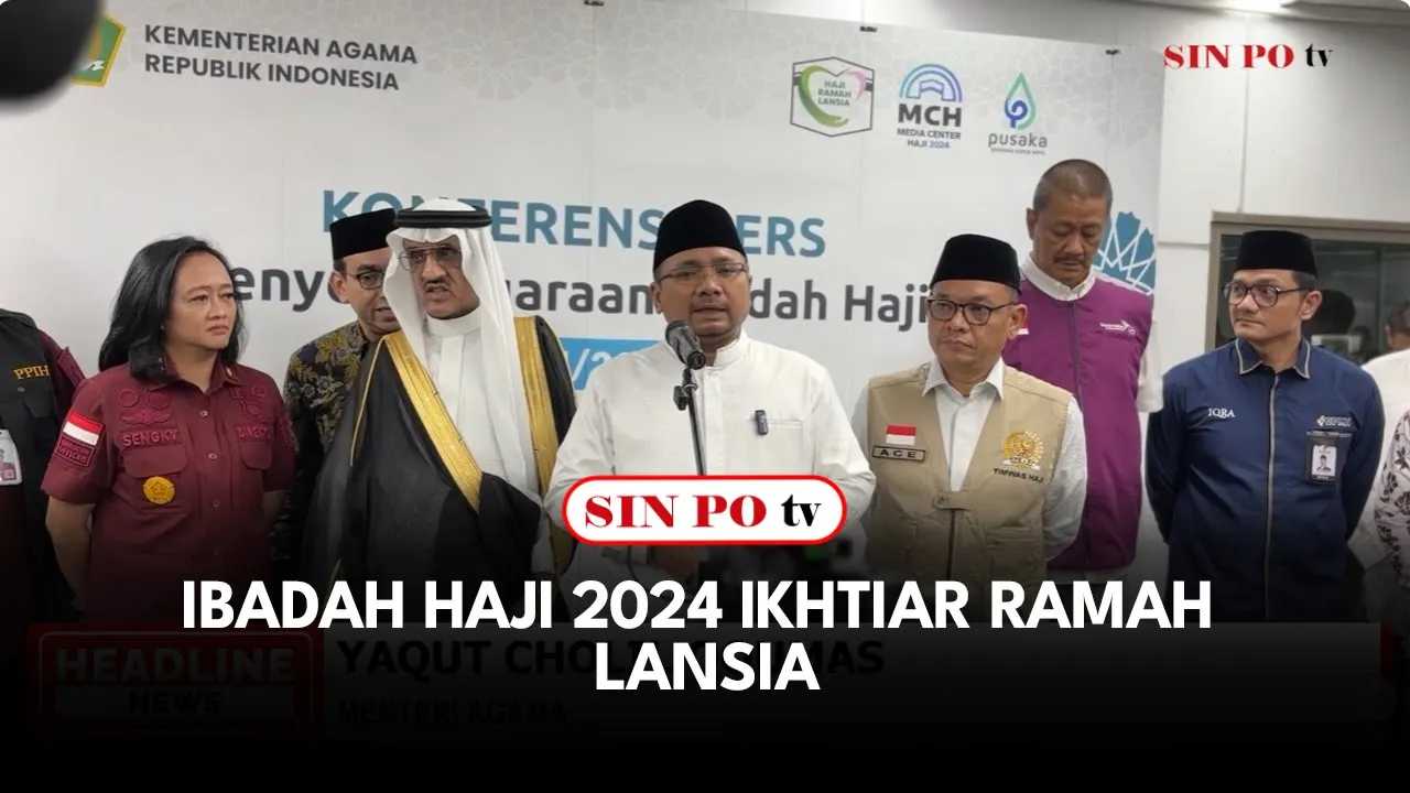 Ibadah Haji 2024 Ikhtiar Ramah Lansia