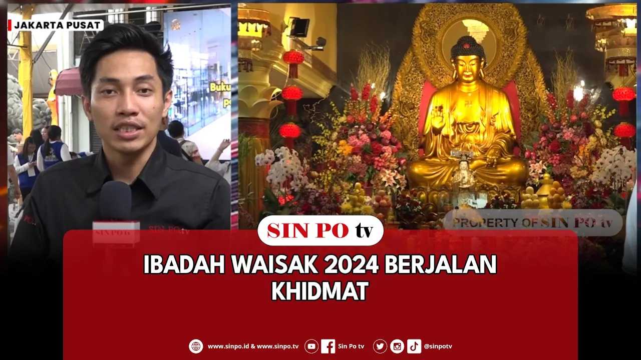 Ibadah Waisak 2024 Berjalan Khidmat