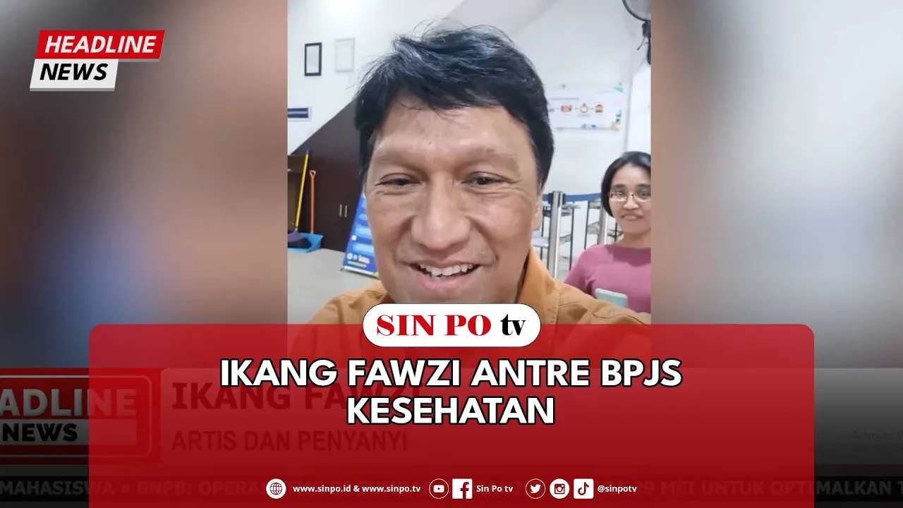 Ikang Fawzi Antre BPJS Kesehatan