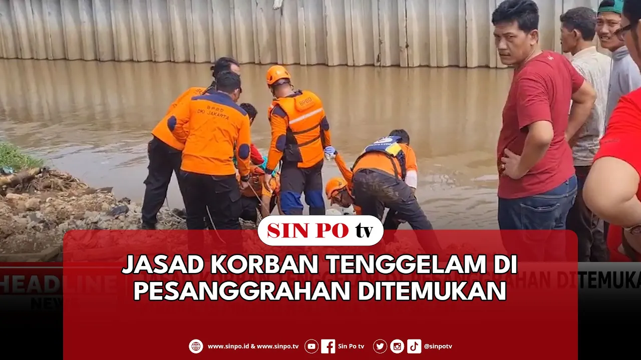 Jasad Korban Tenggelam Di Pesanggrahan Ditemukan