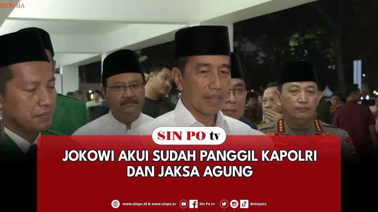 Jokowi Akui Sudah Panggil Kapolri Dan Jaksa Agung