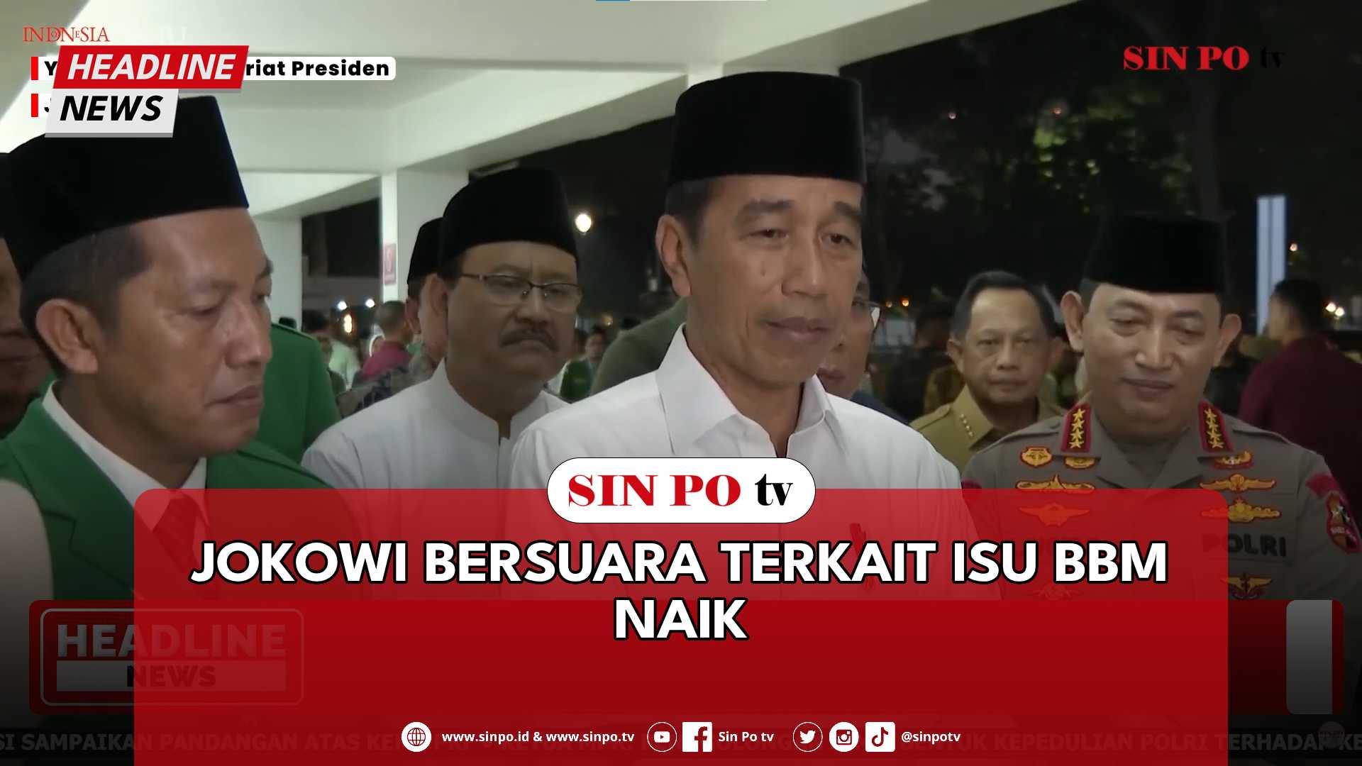 Jokowi Bersuara Terkait Isu BBM Naik