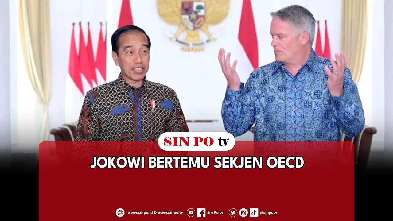 Jokowi Bertemu Sekjen OECD