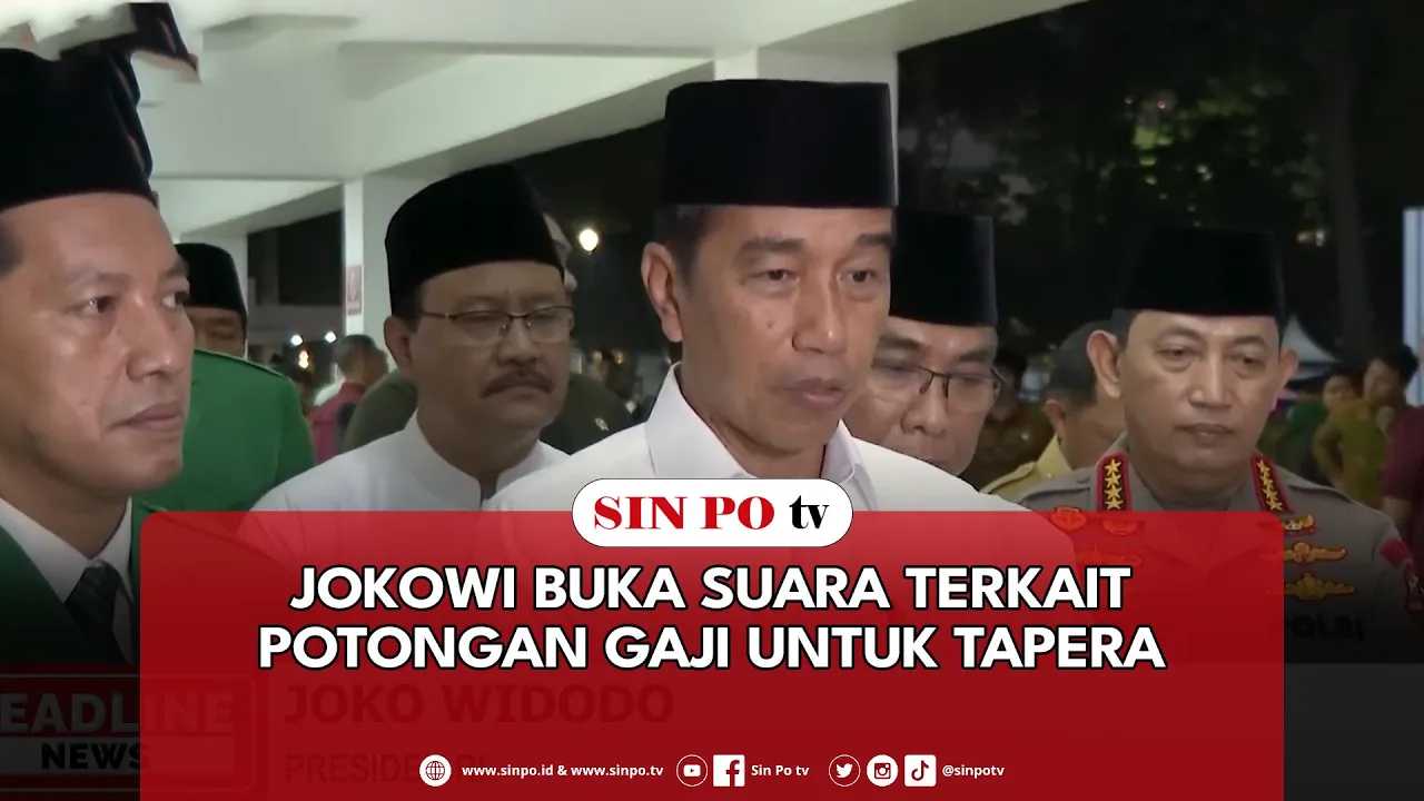 Jokowi Buka Suara Terkait Potongan Gaji Untuk TAPERA