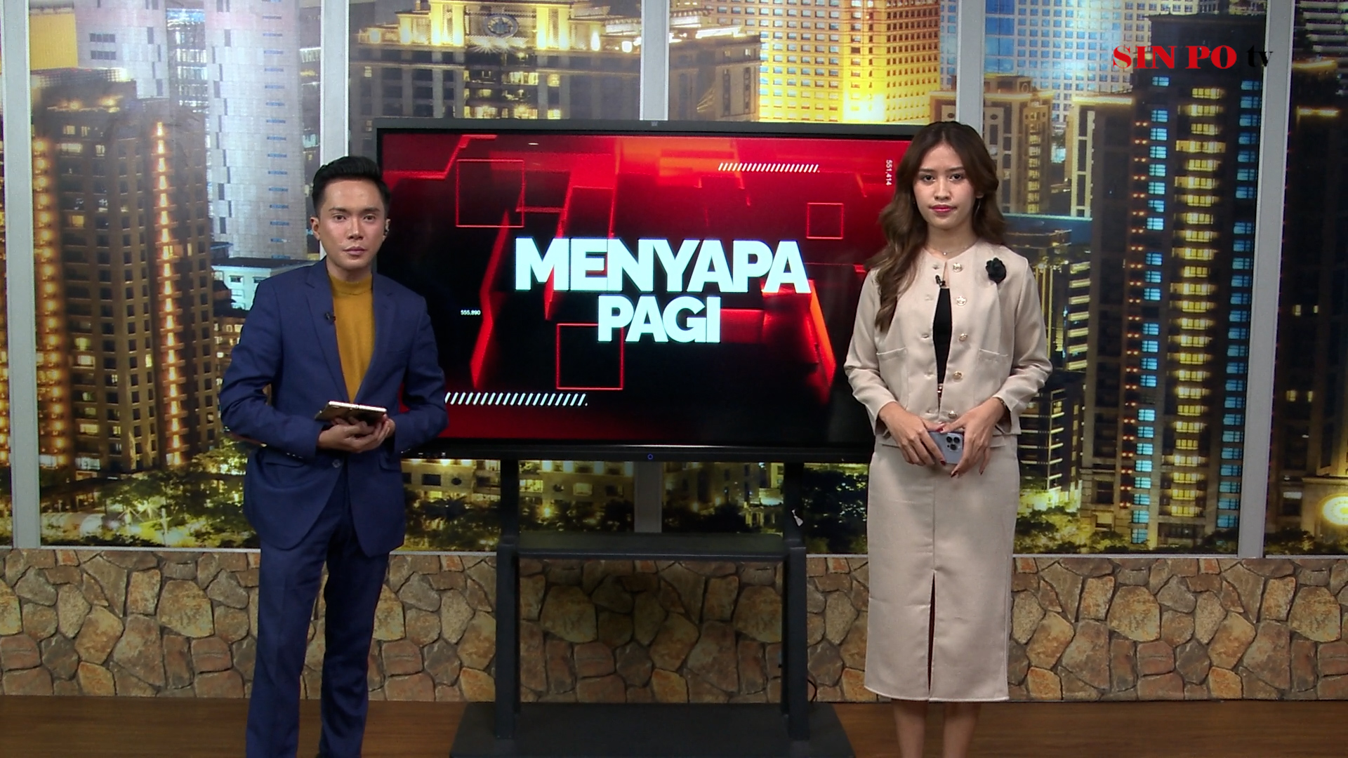 Jokowi Disambut Masyarakat Muna Hingga Prabowo-Gibran Temui Presiden UEA | Menyapa Pagi SIN PO TV