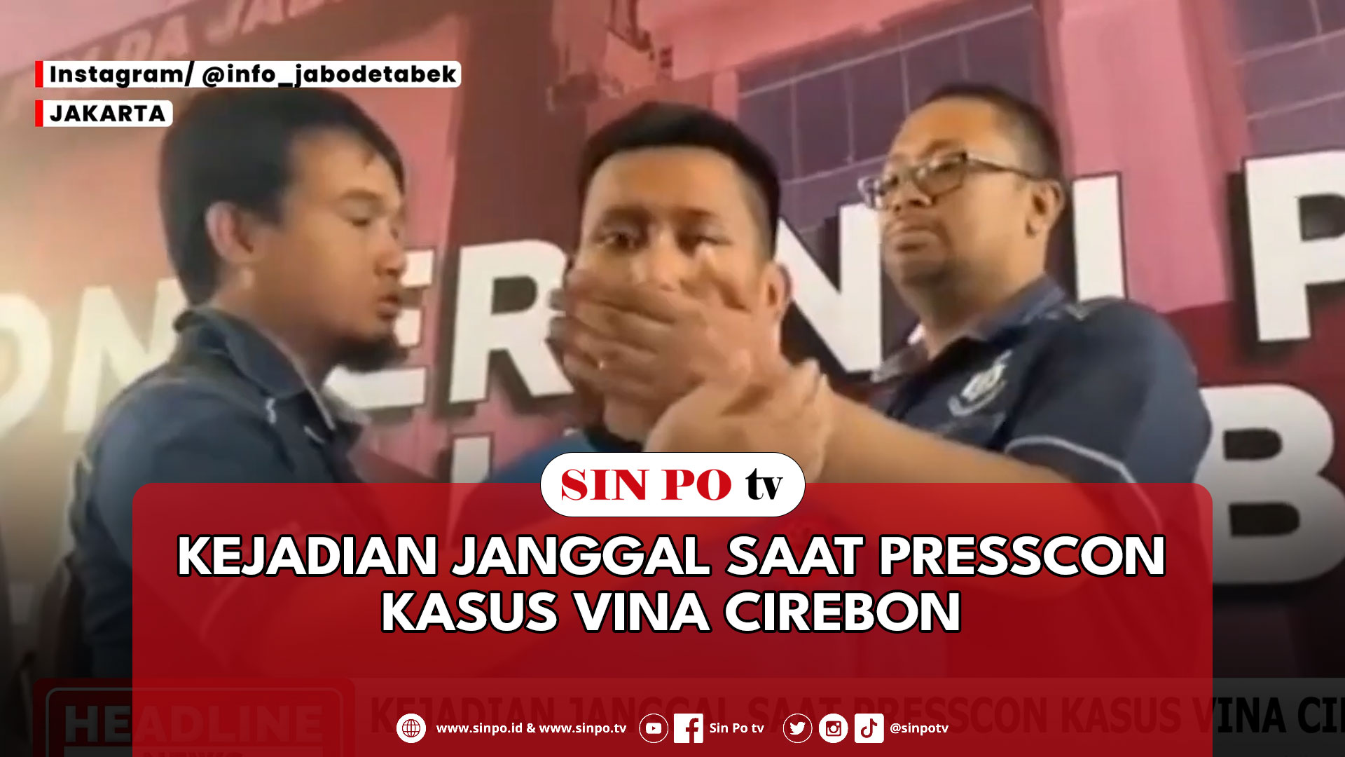 Kejadian Janggal Saat Presscon Kasus Vina Cirebon