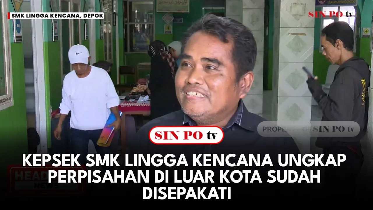 Kepsek SMK Lingga Kencana Ungkap Perpisahan Di Luar Kota Sudah Disepakati