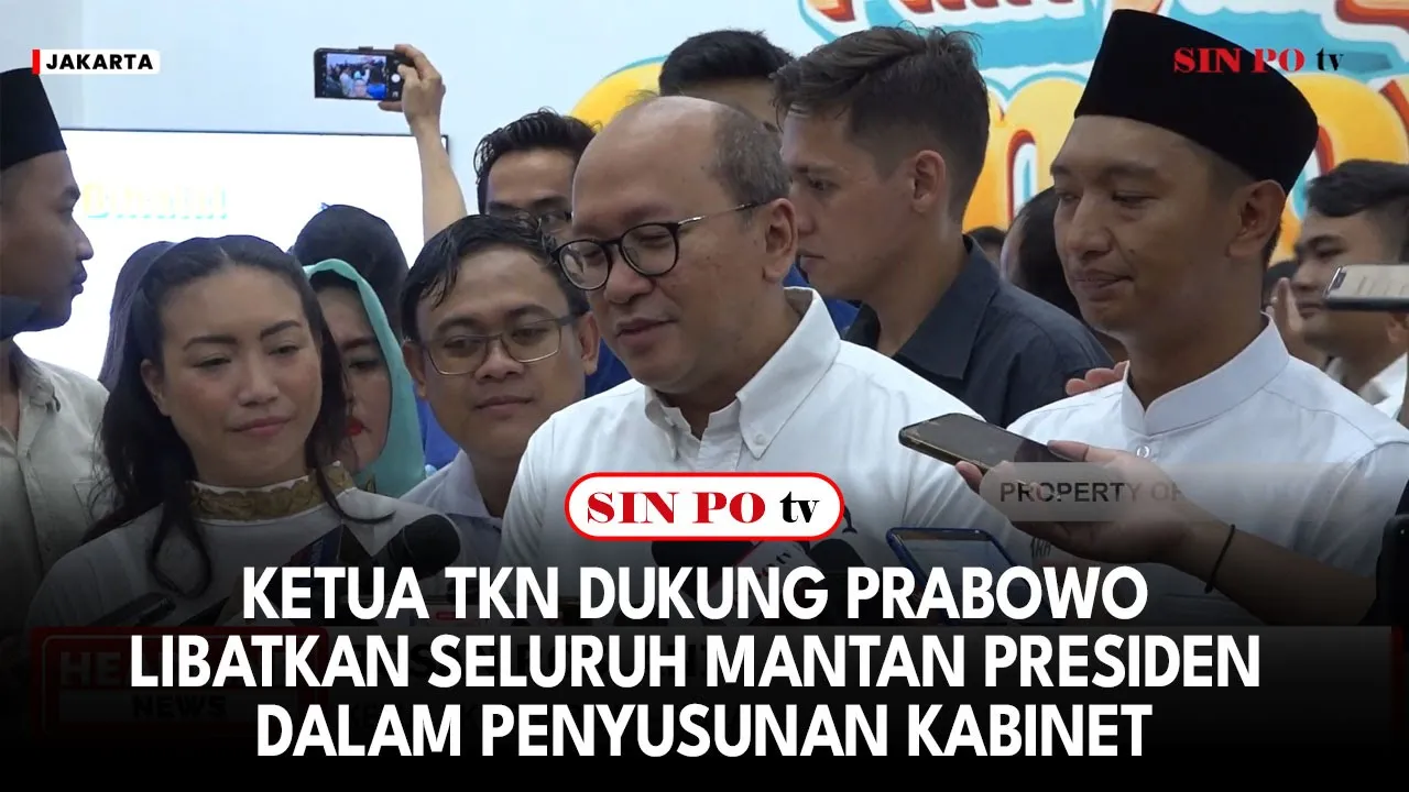 Ketua TKN Dukung Prabowo Libatkan Seluruh Mantan Presiden Dalam Penyusunan Kabinet