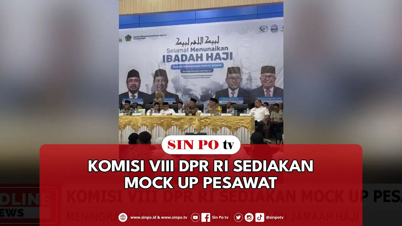 Komisi VIII DPR RI Sediakan Mock Up Pesawat