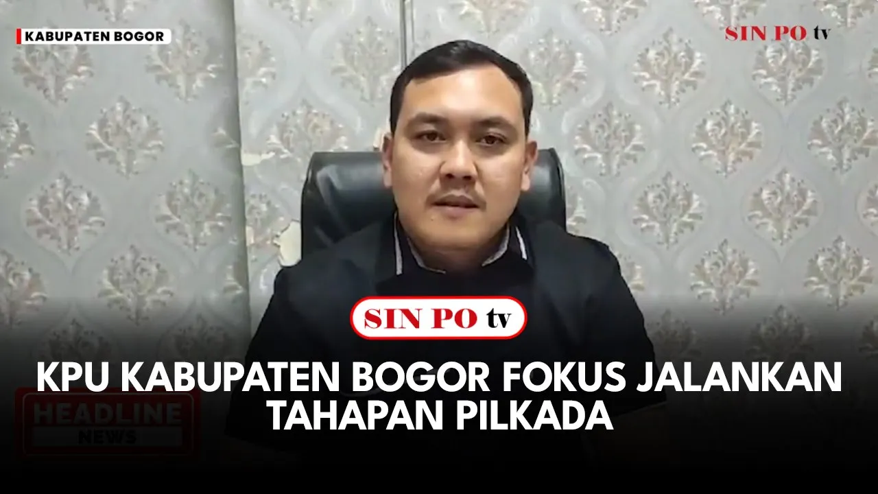 KPU Kabupaten Bogor Fokus Jalankan Tahapan Pilkada