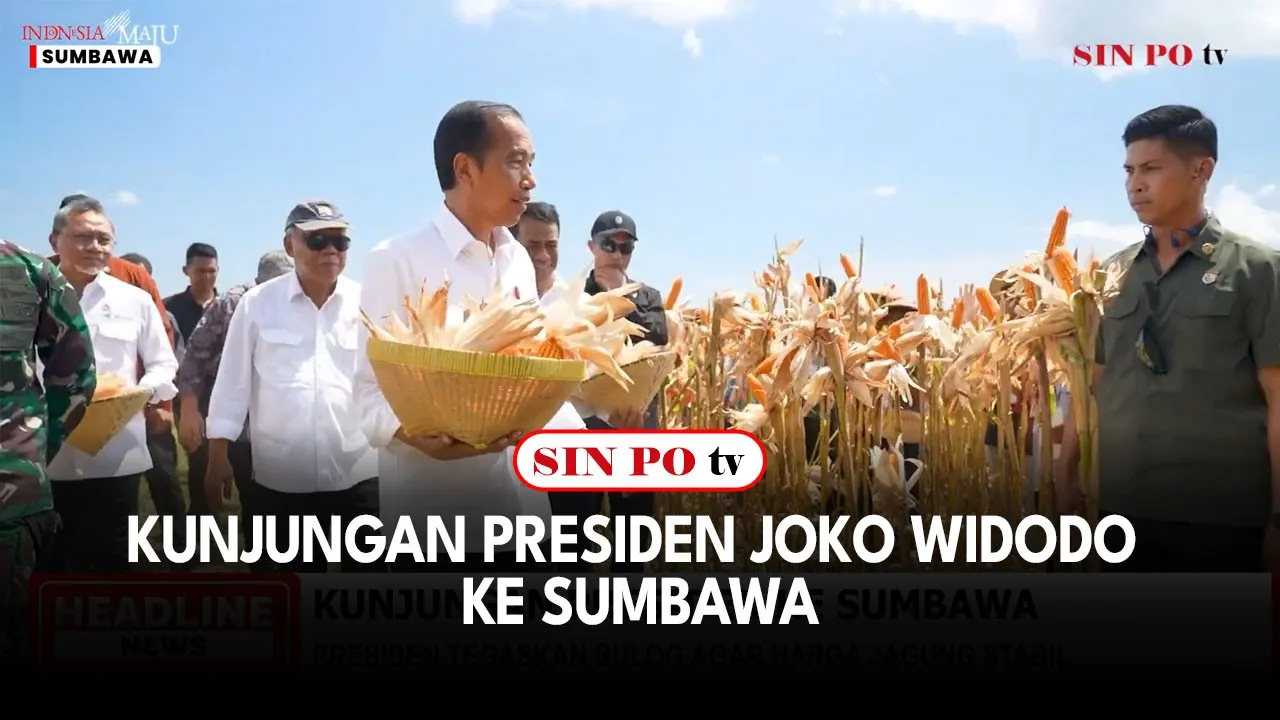 Kunjungan Presiden Joko Widodo ke Sumbawa