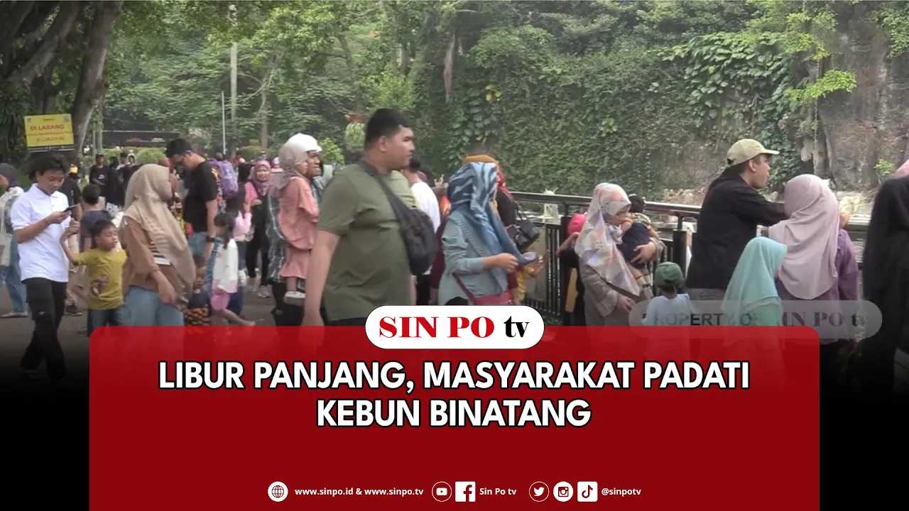 Libur Panjang, Masyarakat Padati Kebun Binatang