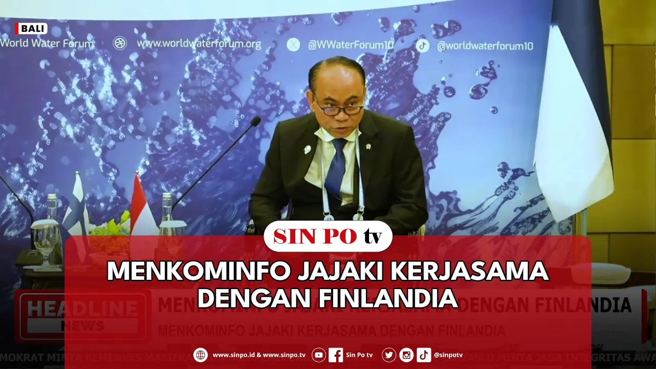 Menkominfo Jajaki Kerjasama Dengan Finlandia