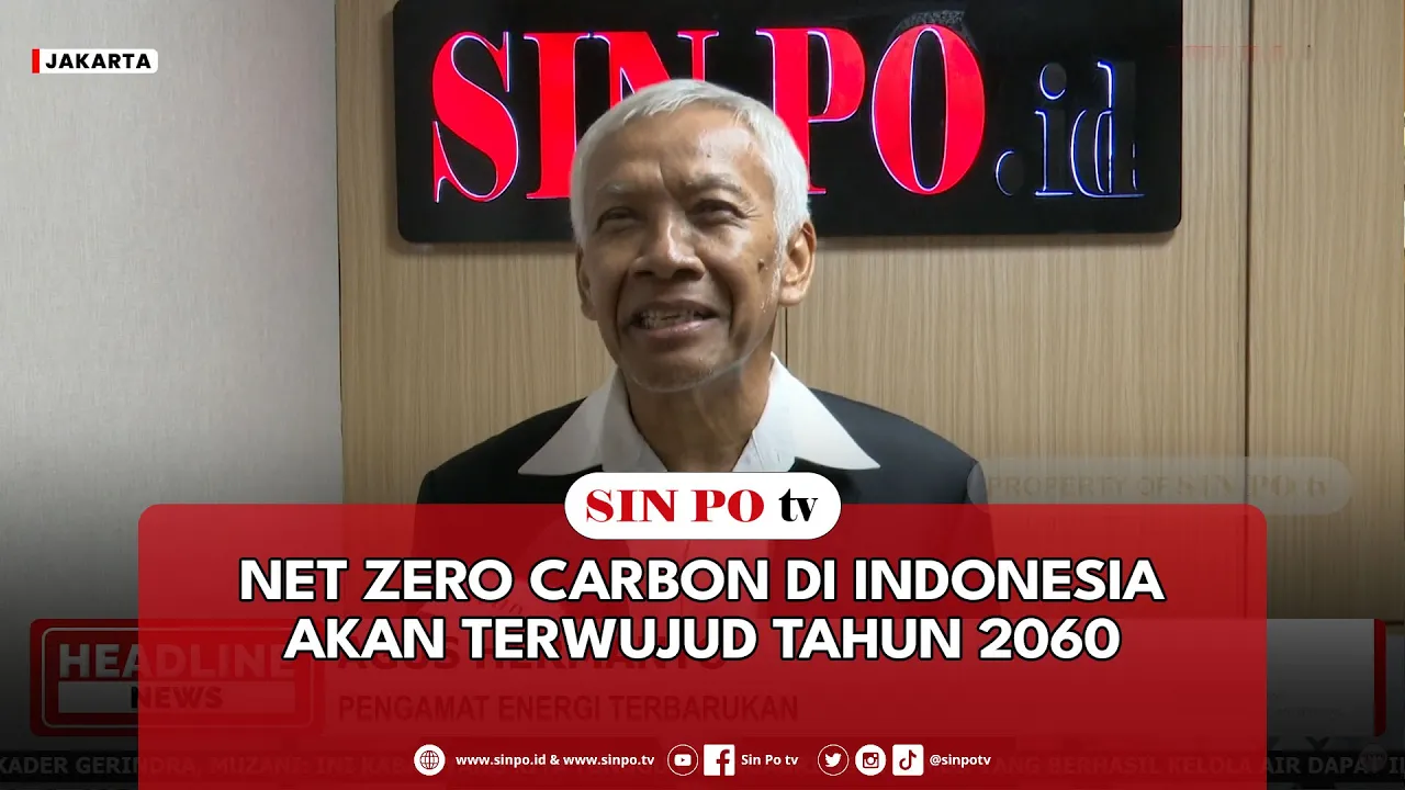 Net Zero Carbon Di Indonesia Akan Terwujud Tahun 2060