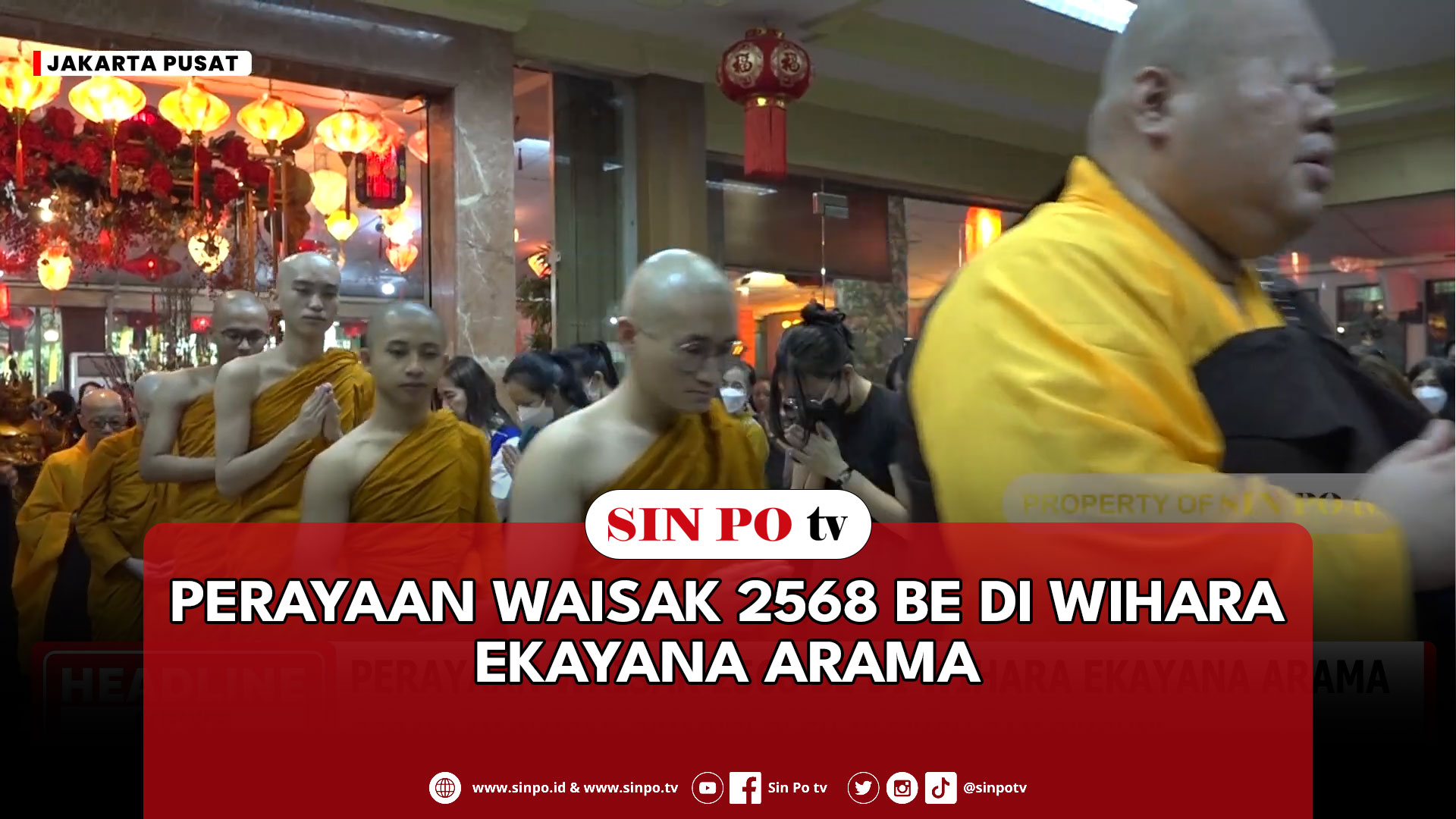 Perayaan Waisak 2568 BE Di Wihara Ekayana Arama