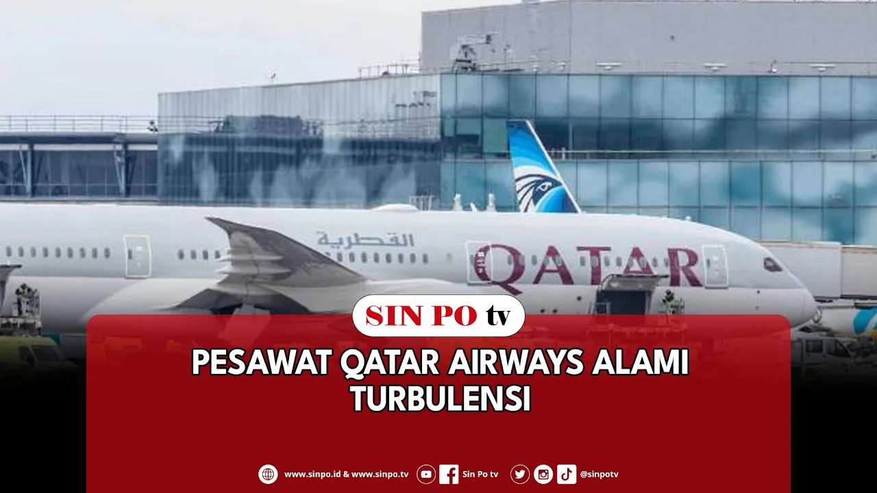 Pesawat Qatar Airways Alami Turbulensi