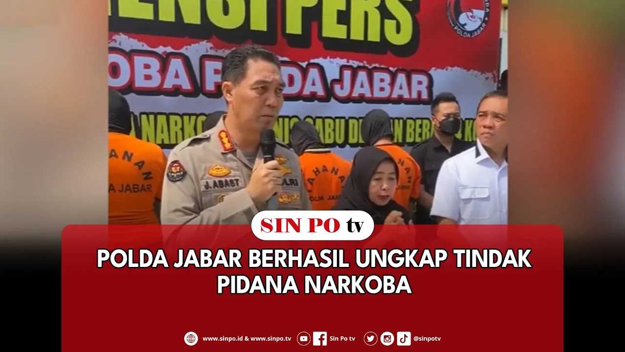 Polda Jabar Berhasil Ungkap Tindak Pidana Narkoba