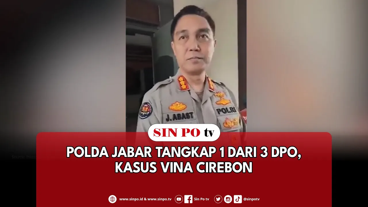 Polda Jabar Tangkap 1 Dari 3 DPO, Kasus Vina Cirebon