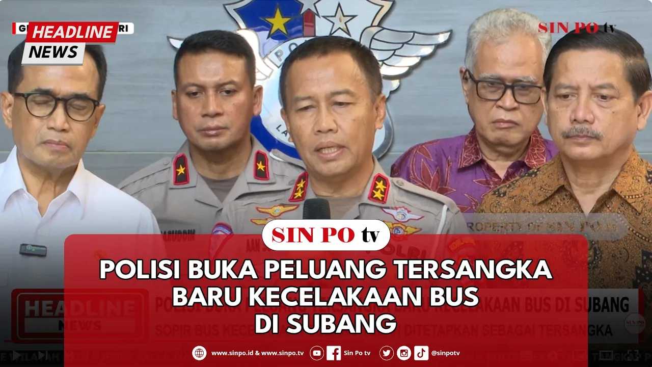 Polisi Buka Peluang Tersangka Baru Kecelakaan Bus Di Subang