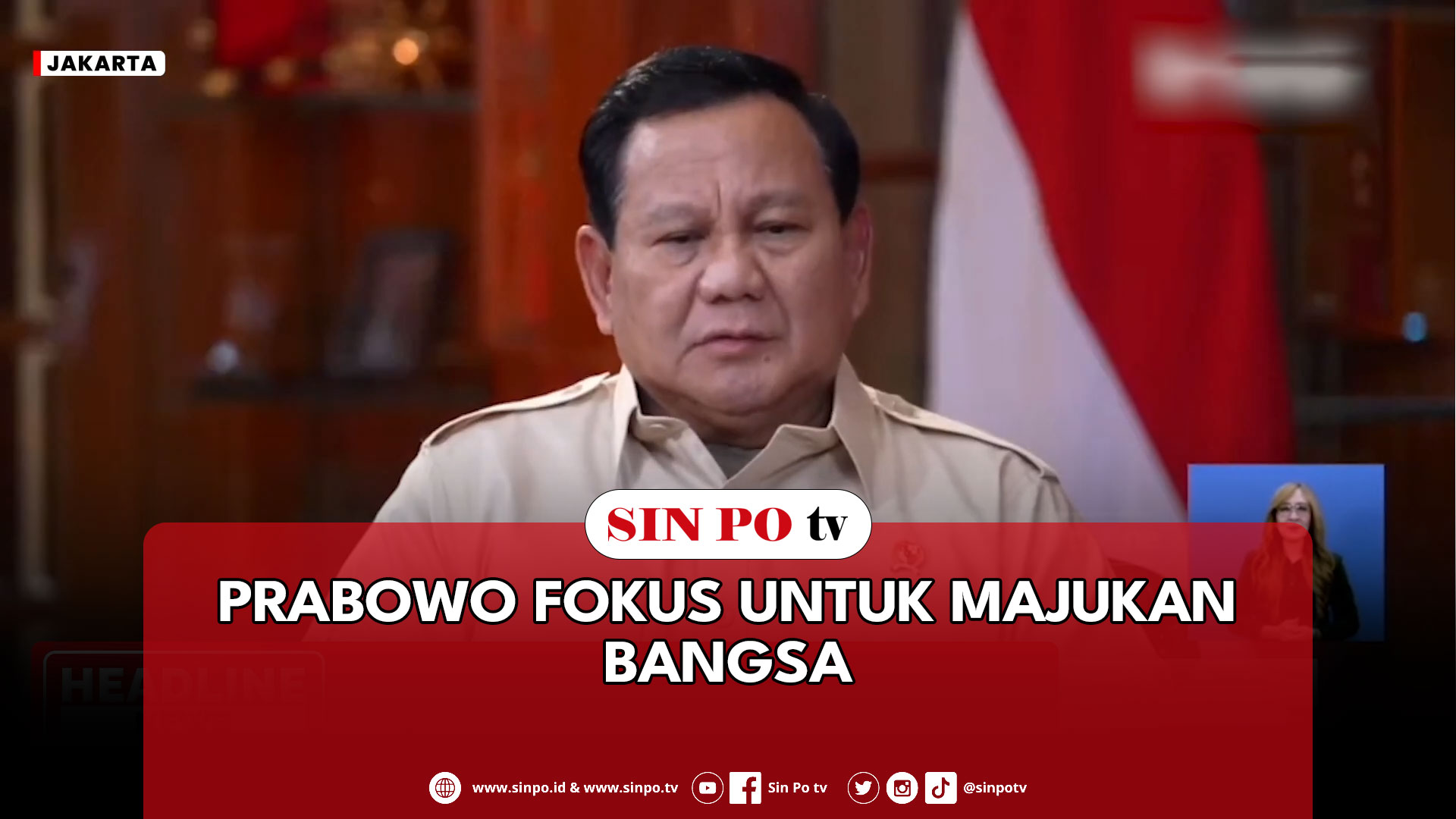 Prabowo Fokus Untuk Majukan Bangsa