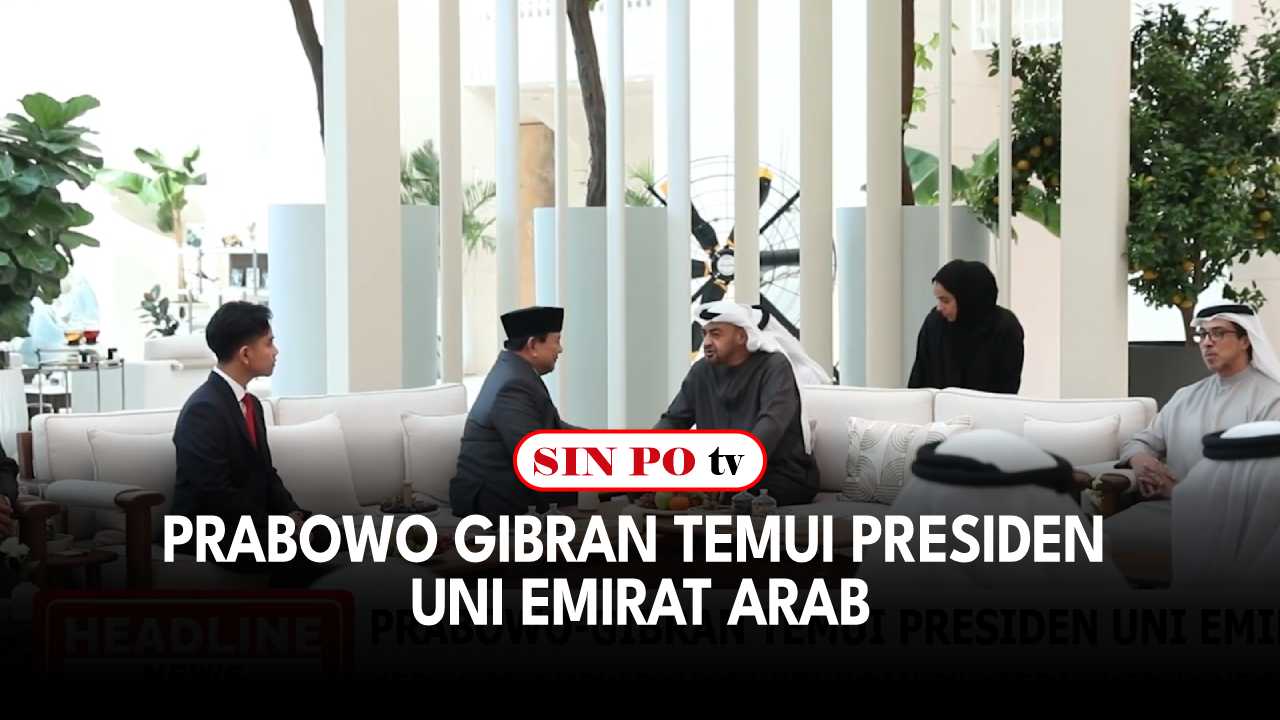 Prabowo-Gibran Temui Presiden Uni Emirat Arab
