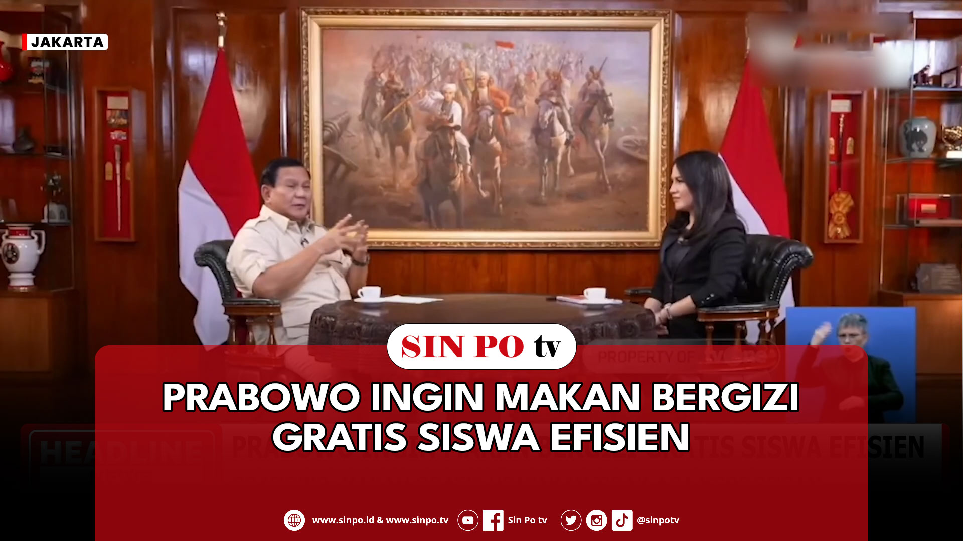 Prabowo Ingin Makan Bergizi Gratis Siswa Efisien