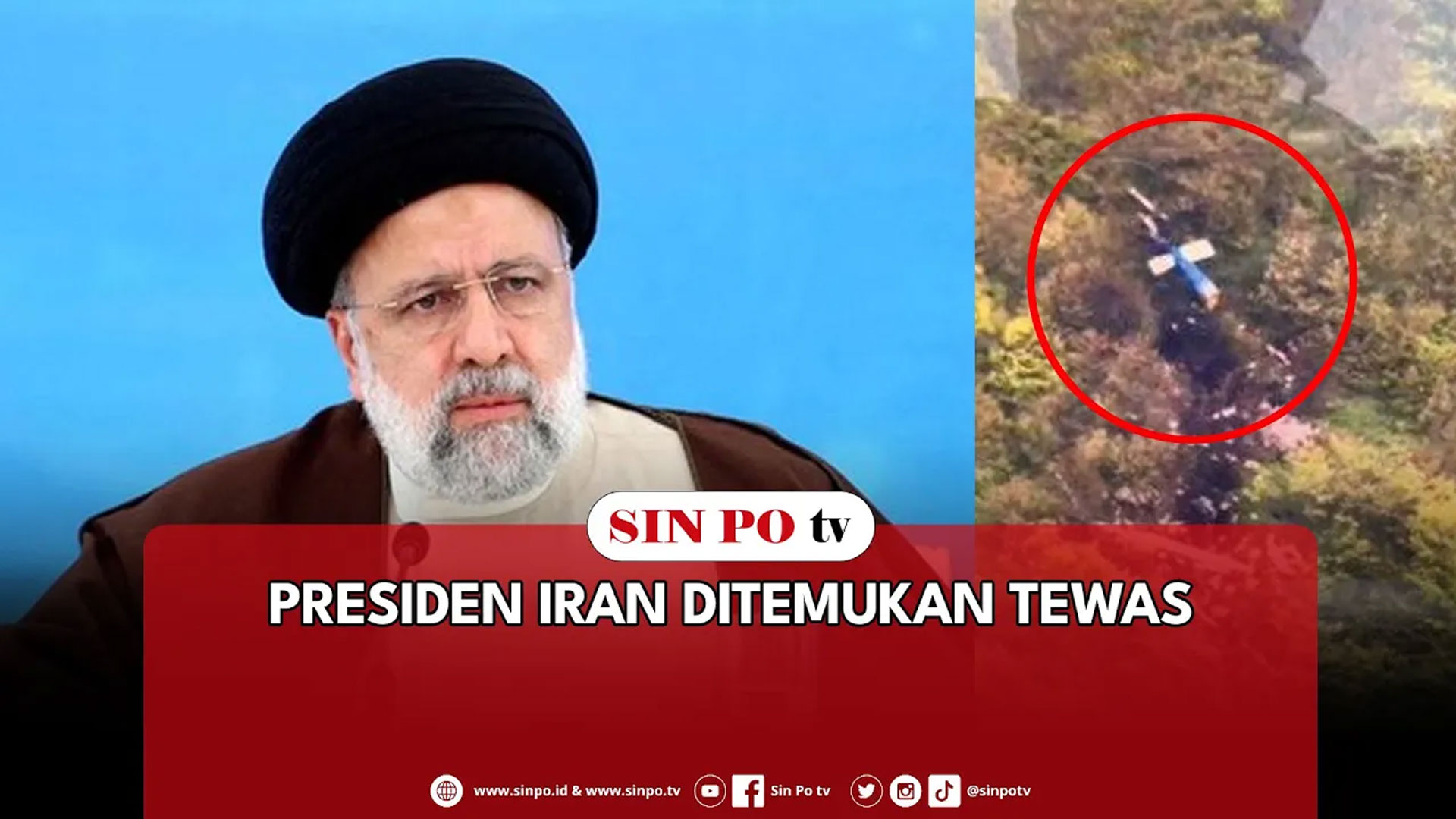Presiden Iran Ditemukan Tewas