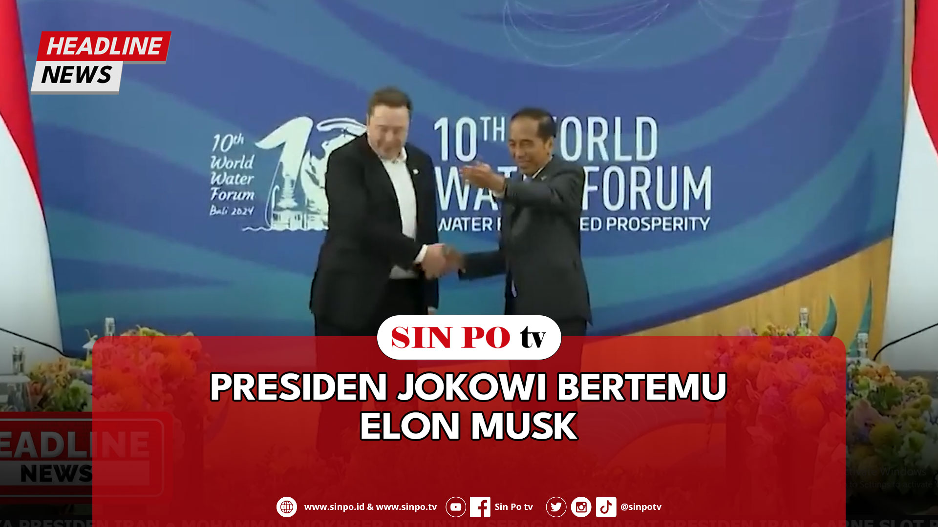 Presiden Jokowi Bertemu Elon Musk
