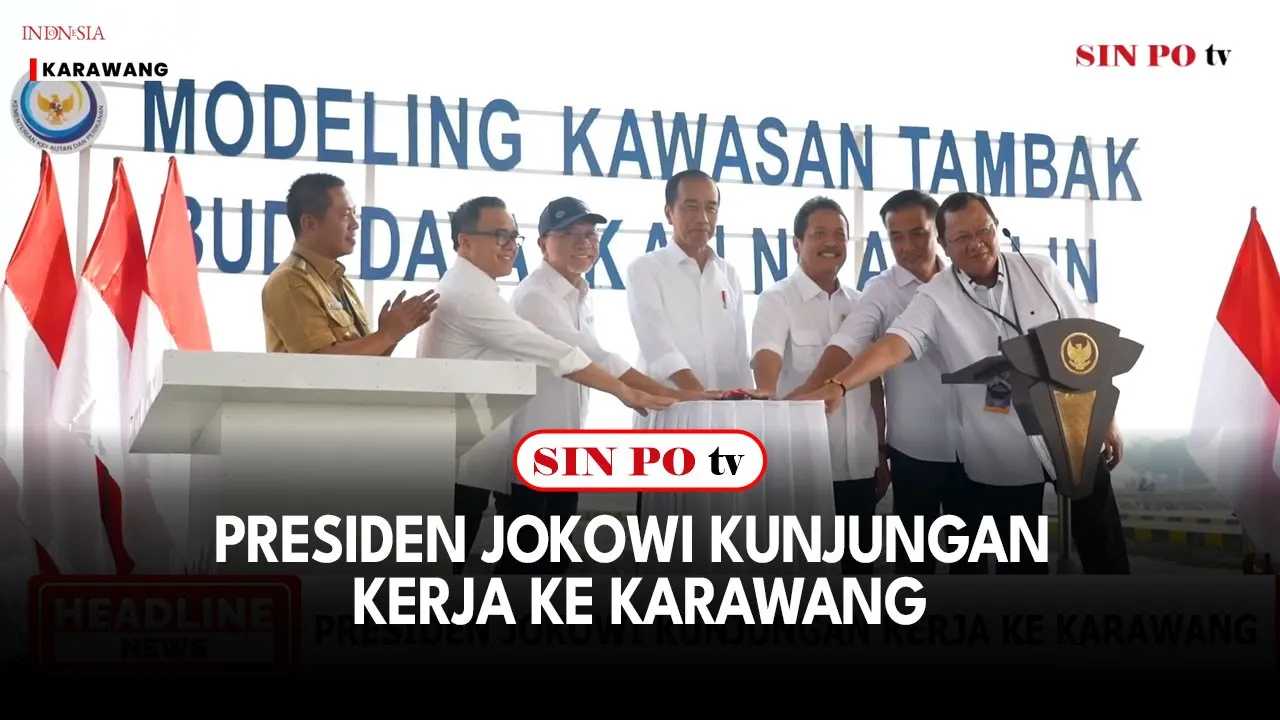 Presiden Jokowi Kunjungan Kerja ke Karawang
