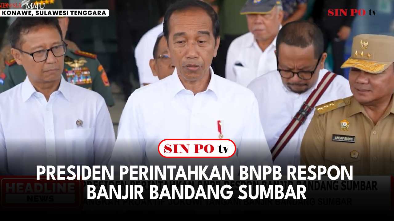 Presiden Perintahkan BNPB Respon Banjir Bandang Sumbar