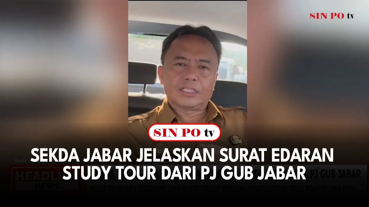 Sekda Jabar Jelaskan Surat Edaran Study Tour Dari PJ Gub Jabar