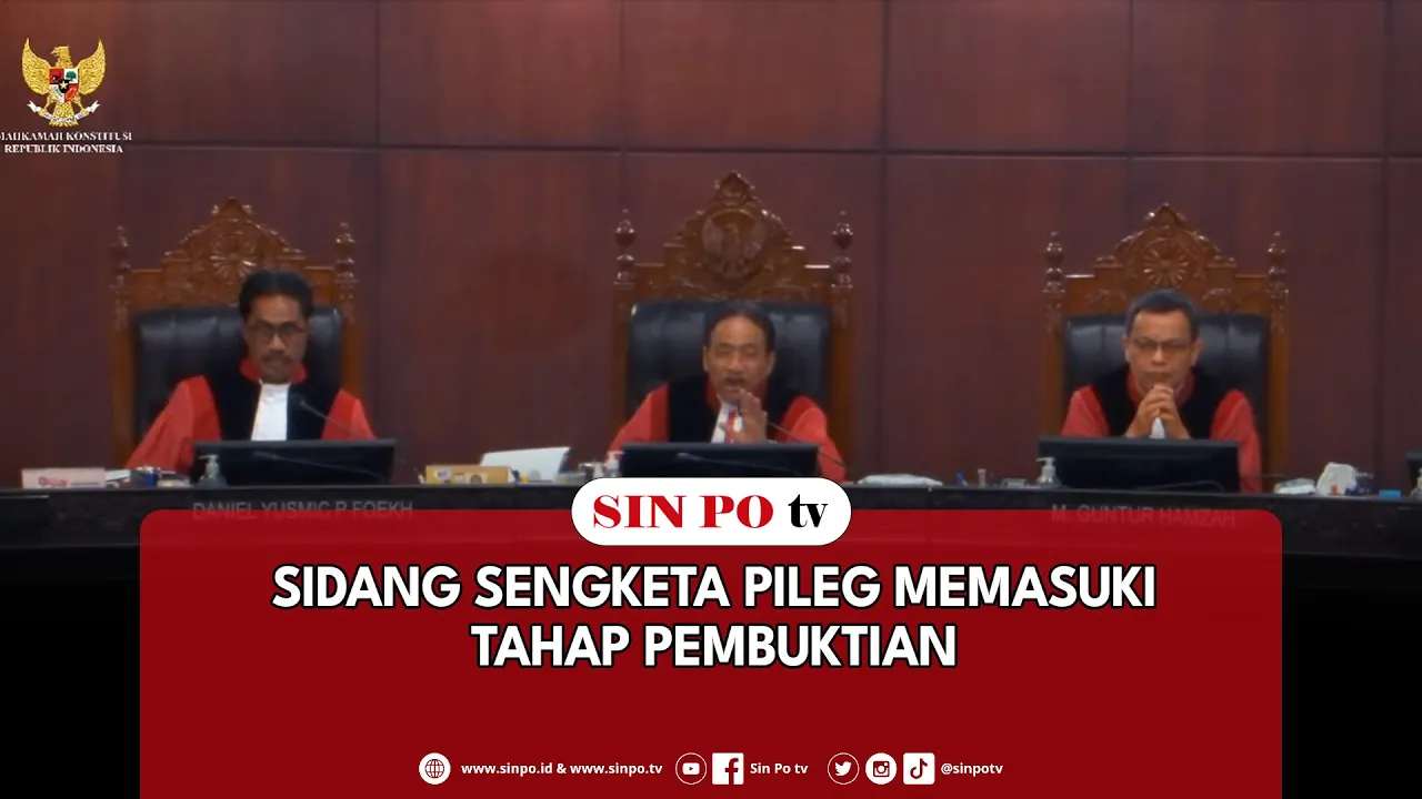 Sidang Sengketa Pileg Memasuki Tahap Pembuktian