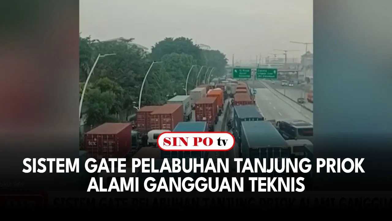 Sistem Gate Pelabuhan Tanjung Priok Alami Gangguan Teknis