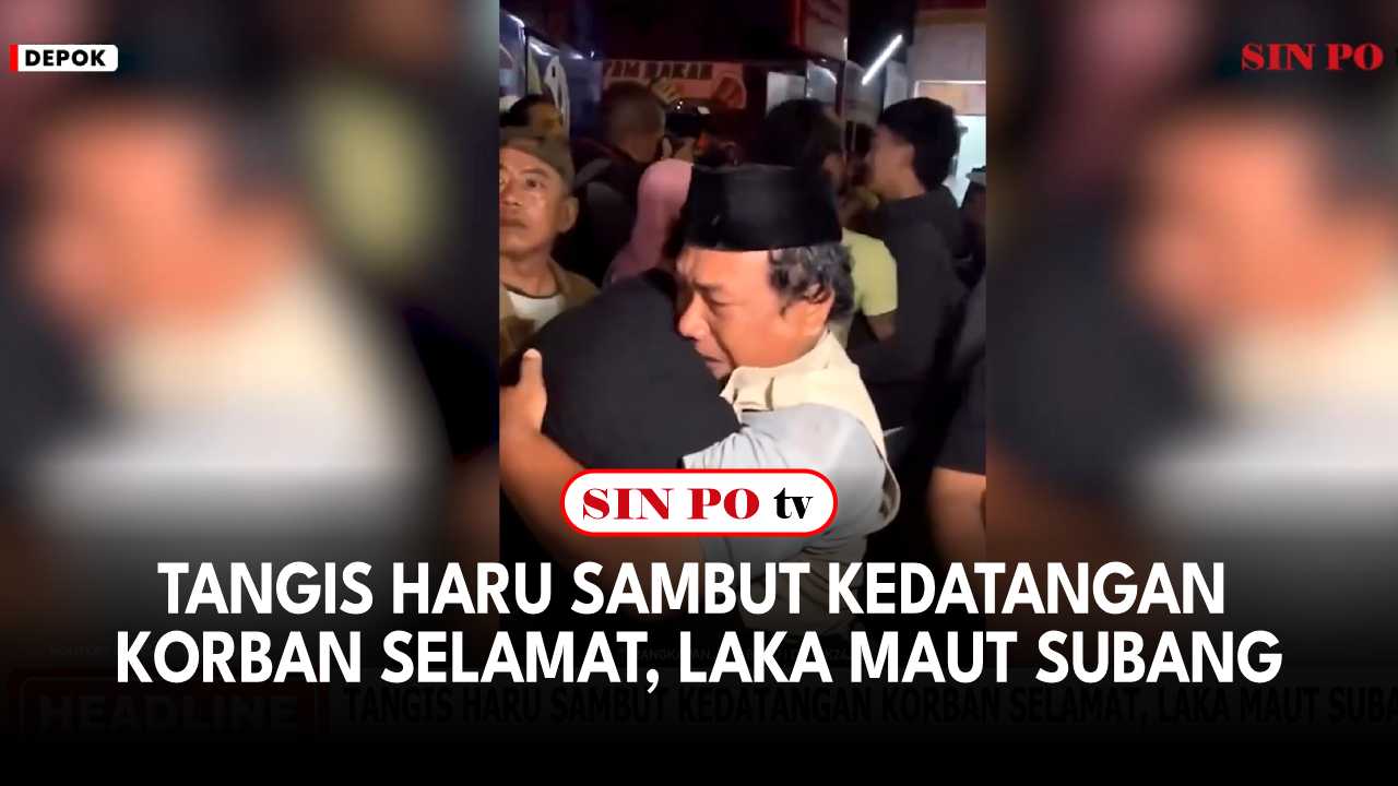 Tangis Haru Sambut Kedatangan Korban Selamat, Laka Maut Subang