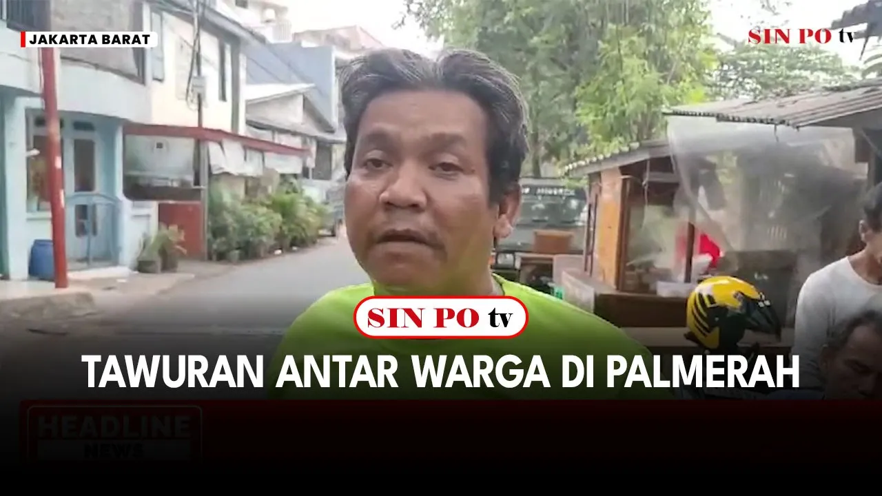 Tawuran Antar Warga di Palmerah