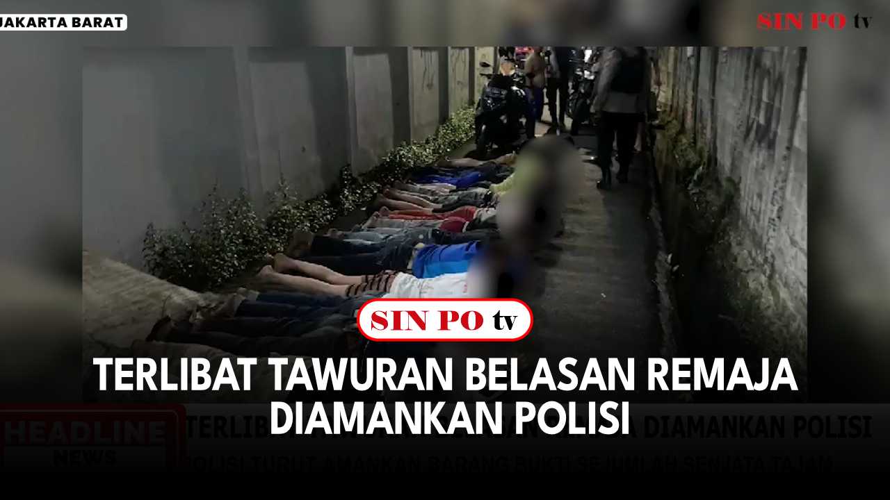 Terlibat Tawuran Belasan Remaja Diamankan Polisi