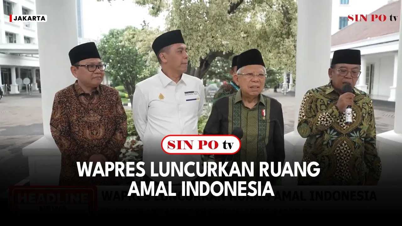 Wapres Luncurkan Ruang Amal Indonesia