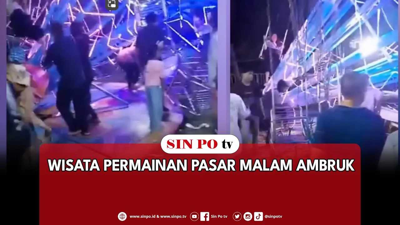 Wisata Permainan Pasar Malam Ambruk