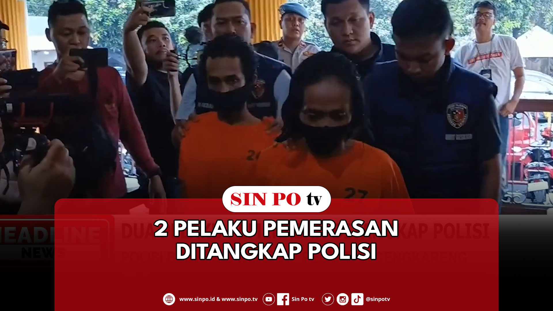 2 Pelaku Pemerasan Ditangkap Polisi