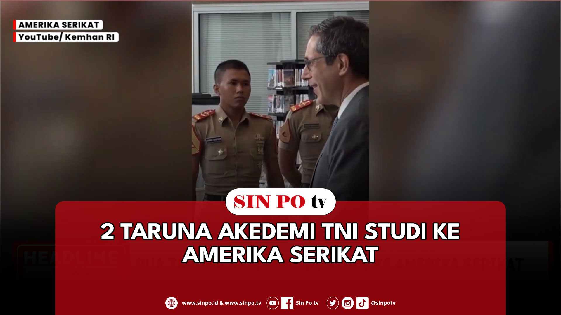 2 Taruna Akedemi TNI Studi Ke Amerika Serikat