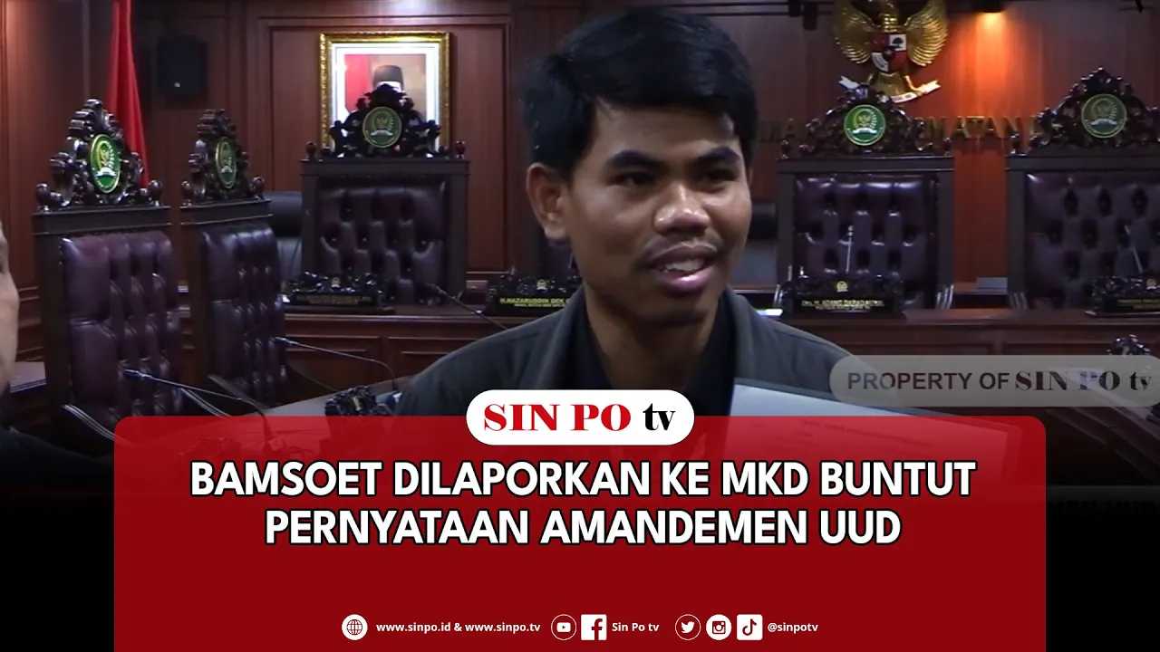 Bamsoet Dilaporkan Ke MKD Buntut Pernyataan Amandemen UUD