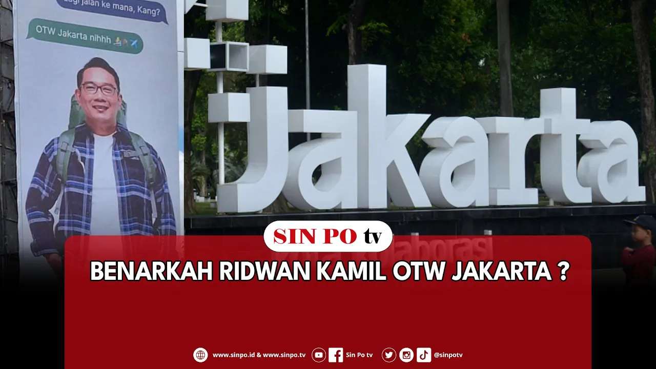 Benarkah Ridwan Kamil OTW Jakarta ?