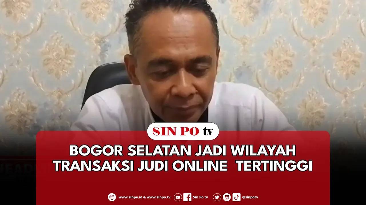 Bogor Selatan Jadi Wilayah Transaksi Judi Online Tertinggi